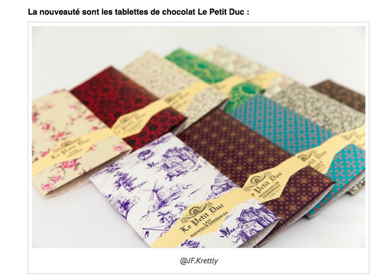 EveSomePR's tweet photo. Retrouvez Le Petit Duc ses tablettes dans le blog de Sylvain Zaffaroni, dans l'instagram de 750g, dans https://t.co/MJVaTSmF4K et dans le blog de @jvchouchoute !
https://t.co/QmlVA4fWQ7
#lepetitduc #evesomepr #agencerp #evederothiacob #chocolat #gourmand @LePetitDuc https://t.co/E9ODMYQU5A