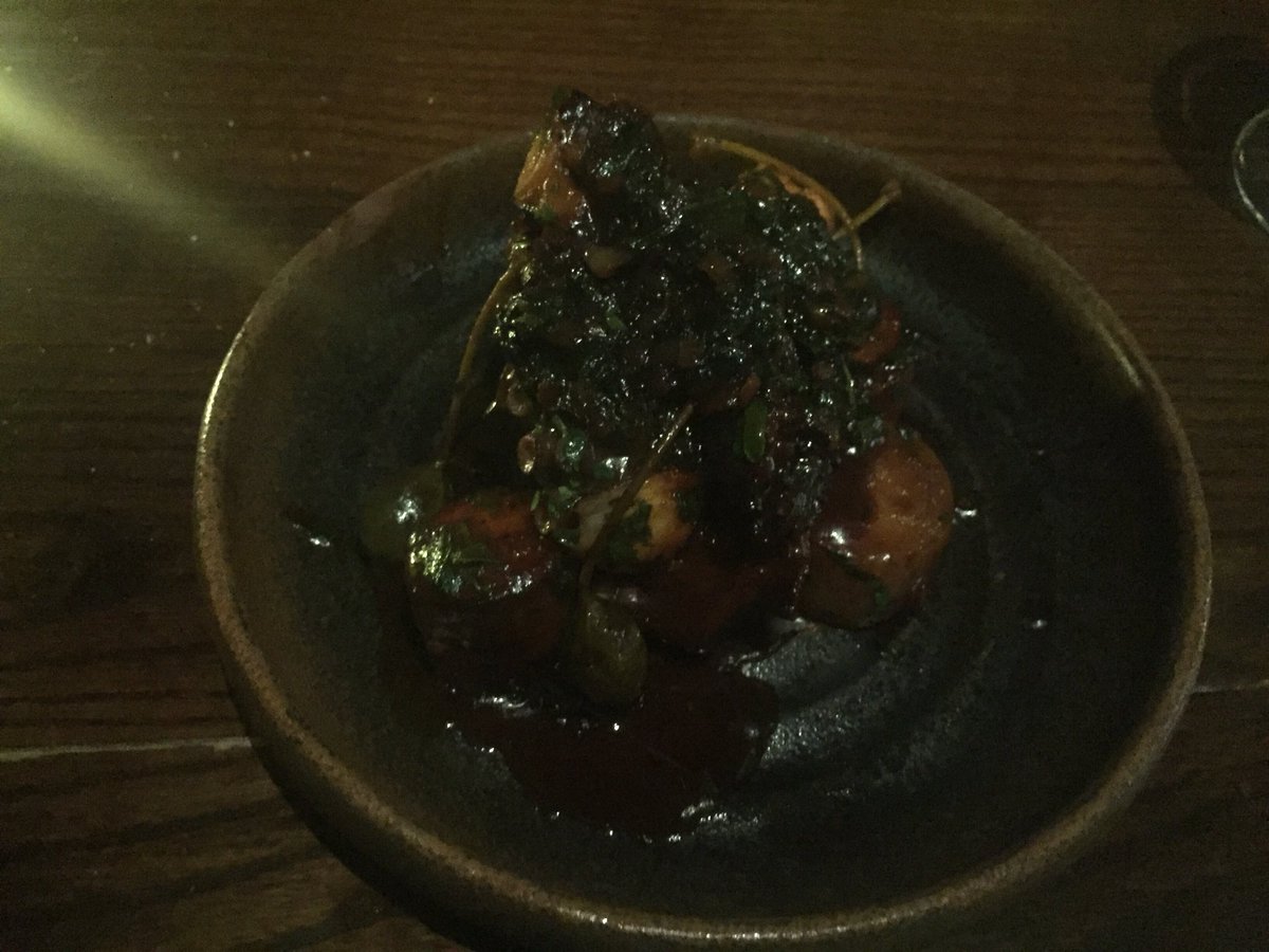 BarbaraC_x's tweet photo. Great food and company at @SpanishButcher 🥩🍔🐙 #fullfordays #jokesjokesletsgetchicken https://t.co/XndsoO4PaH