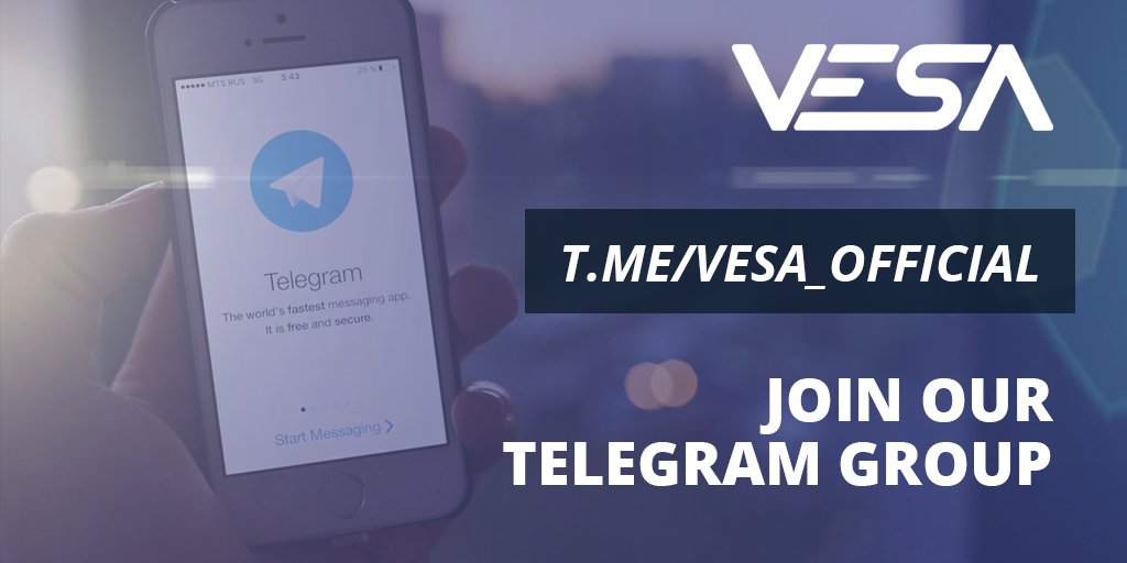 vesa_official's tweet photo. Kind reminder about our Telegram group!
Join for latest updates &amp; live chat support: https://t.co/Uw9rkAFsWj.

#vesa #presale #telegram https://t.co/E1vijXVh2T