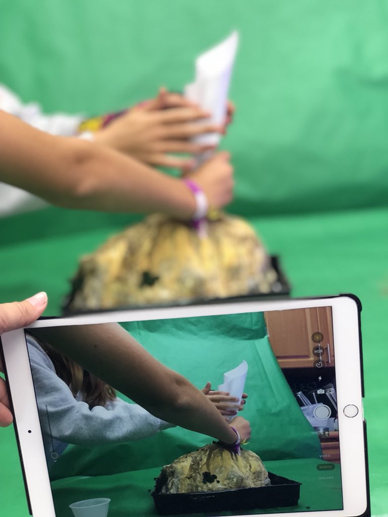 ValeriaTeaches's tweet image. What do you call a cute volcano?
#lavable 

#sciencechat #ngss #makeamodel @DoInkTweets @GulliverSchools @USGSVolcanoes @NSTA