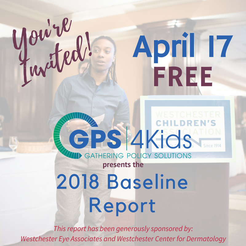 WCA4kids's tweet photo. Spaces are filling up fast for the release of the 2018 GPS4Kids Baseline Report event! Panelists include Dan Bonnet of @GuidanceCenterW, @DrJosephRicca of @wplainsschools, @policymaker of @UnitedWayWP &amp; Cheryl Hunter-Grant of LHVPN! https://t.co/yzrKVqdVbe https://t.co/fGQ1nLsmzL