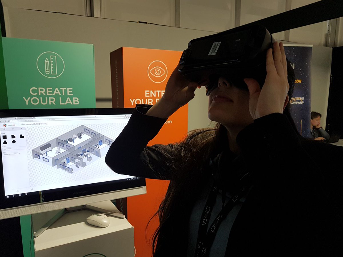 Imagine your production process' #DigitalTwin with us at #LavalVirtual Hall 4 Booth D6. We will give you insights on how you can exploit your process' digital mock-up to optimize your manufacturing capabilities, empower your personnel and maintain your facility.