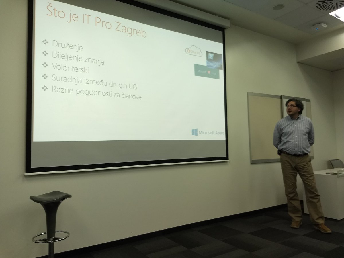 gzarinac's tweet image. Mladen Popović &amp;amp; #ISSecurity on #ITPro User Group Zagreb