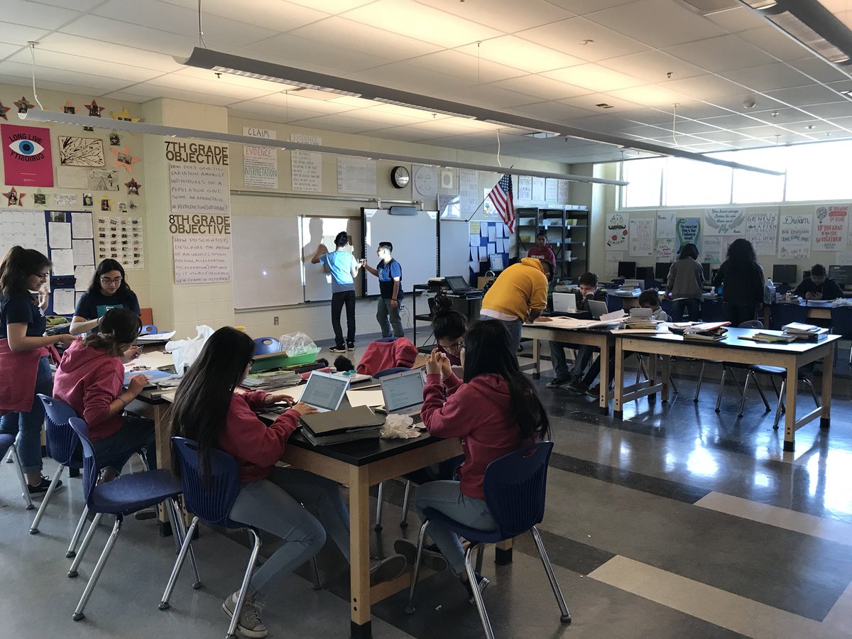 Love seeing learners and learning in action in new environments. Thanks @ElementaryLorca and @ChiPubSchools for opening your doors and for sharing your journey of learner centered designs! #plrnchat