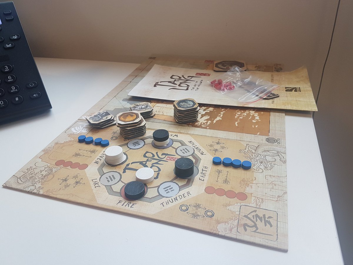 RoryJSomers's tweet photo. Today's #Solo #LunchBreakGame that never happened.  Damn European conference call!
Tao Long: Way of the Dragon from @tgryphgames https://t.co/YQ2zzZ0b1n
