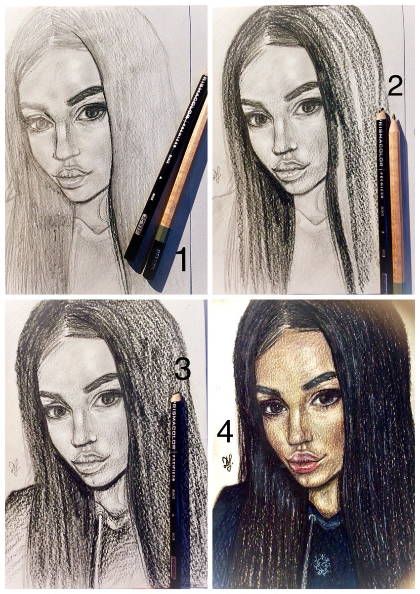 desieprincessa1's tweet photo. 4 steps . Portrait . #draw , #drawings , #drawprogress , #drawgirl , #drawportrait , #drawpaint , #drawpencil , #draw2018 , #drawcolor , #paint , #paintings , #paintpencil , #paintdrawing , #paintgirl , #progress , #pencil , #girl , #portrait , #prismacolor , #2018year . ✍🏻🎨🎨 https://t.co/pjoVRoKS2D