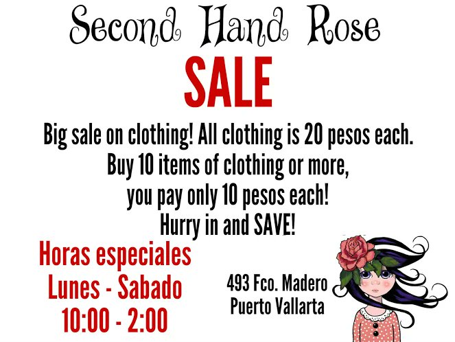 SecondHandRoseV tweet picture