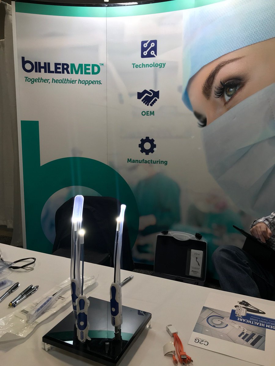 BIHLERMED's tweet photo. If you haven't made it over to booth 629 yet, come check out our #innovative #lighting #solutions. The Scintillant Surgical Lights and View Medical Surgilight are on display in the BihlerMED booth for you to interact with. https://t.co/cJj8NEU1Di #MDTX #MDTXevent @MDTXevent https://t.co/dl0HSLS2NO