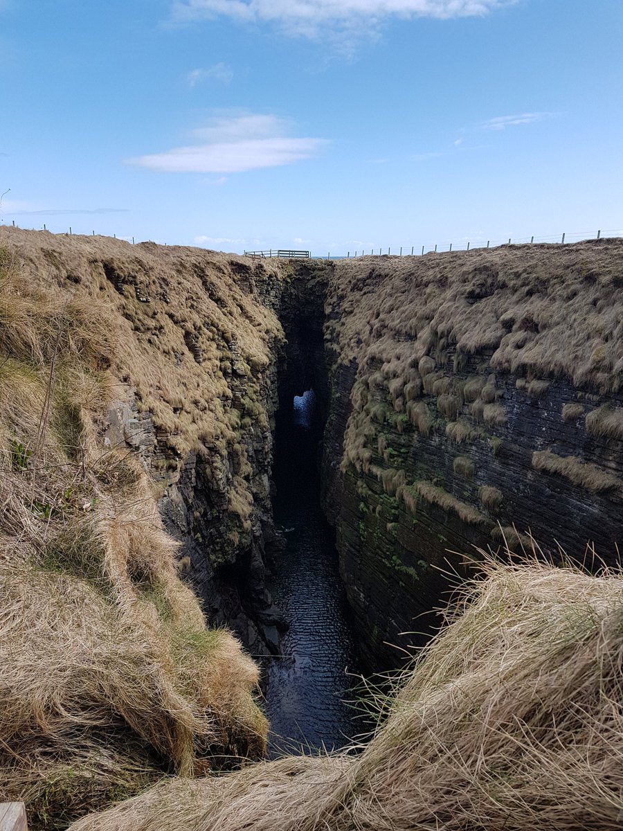 HighlandL4ss's tweet photo. Fantastic walk with a bit of run at times. More photos of #TheGloup #BroughofDeerness (with old chapel remains) and #MullHead
#Orkney
So lucky to have scenery like this on one's doorstep, even if a 45 min drive to the other end of the island. https://t.co/Edm7UjY32D