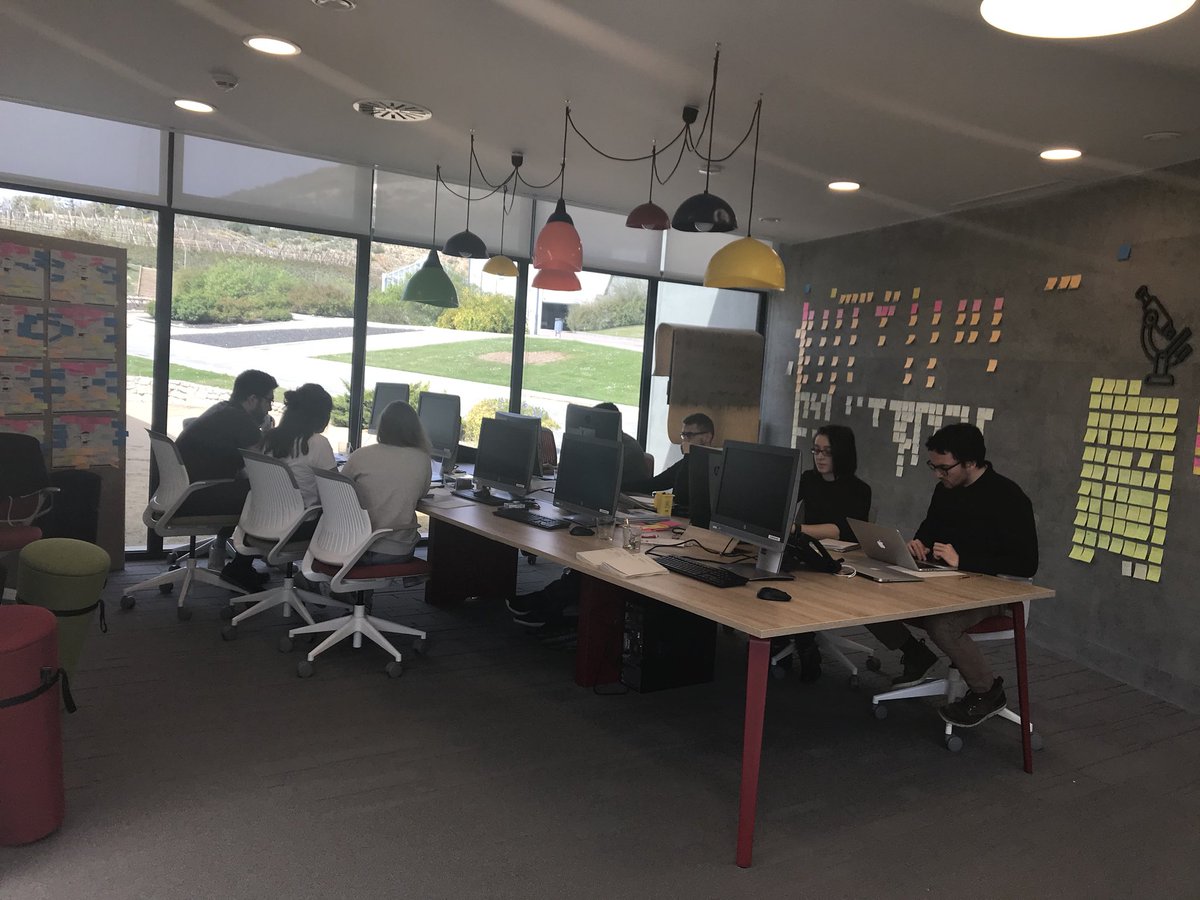 rosatrigof's tweet image. Hoy en @TheCircularLab con el equipo del #CircularTalentLab trabajando en el contenedor del futuro