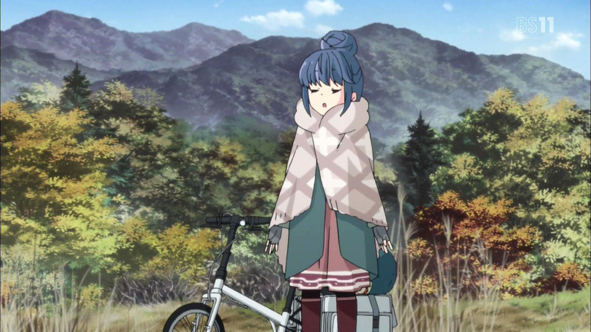 Tka24 貸切状態 シーズンオフ最高 Yurucamp Anime ゆるキャン