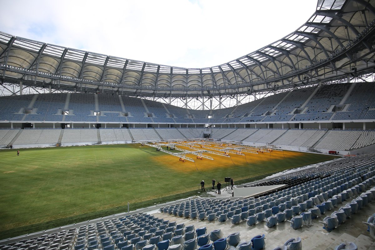 FIFAWorldCup's tweet photo. READY FOR ACTION!🏟🇷🇺

Volgograd Arena is all set to host the beautiful game! #WorldCup https://t.co/OTLQyO6N9H