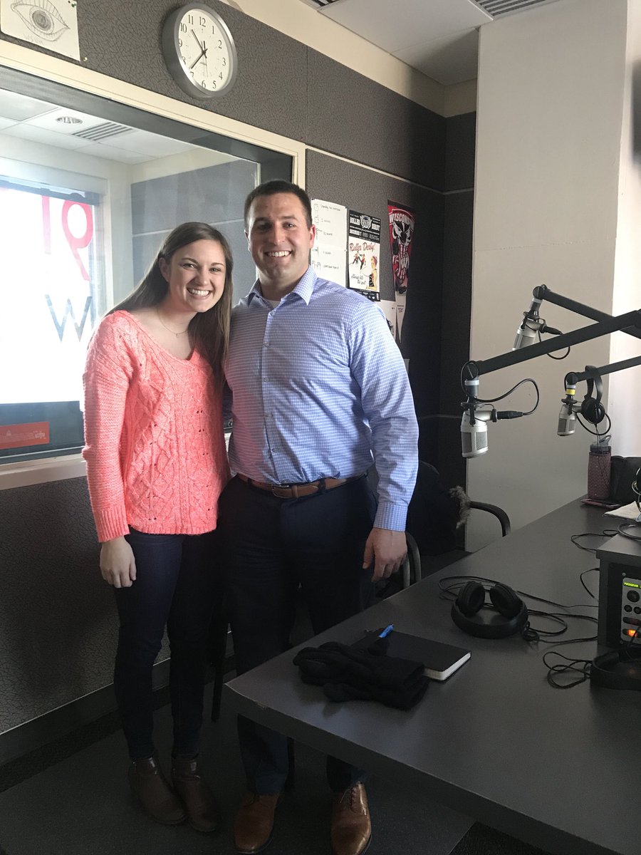 Thanks to Aaron Stauffacher with @DBAWisconsin &amp; <a href="/VoiceOfMilk/">Edge</a> for coming into my show, <a href="/AgChatUWMadison/">AgChat@UW-Madison</a>. Great to hear why #dairy is so important and why  #agriculture must continue to work together! #AgFamily