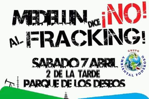 Argozax27's tweet photo. #ColombiaDiceNoAlFracking https://t.co/A6pDekheXN