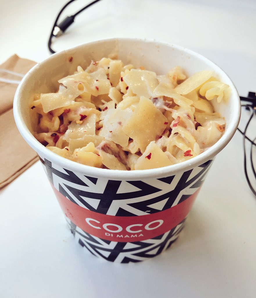 GF_Mapper's tweet image. Now that was tasty @cocodimama_uk - #glutenfree pancetta &amp;amp; ham hock carbonara 💥💯😮