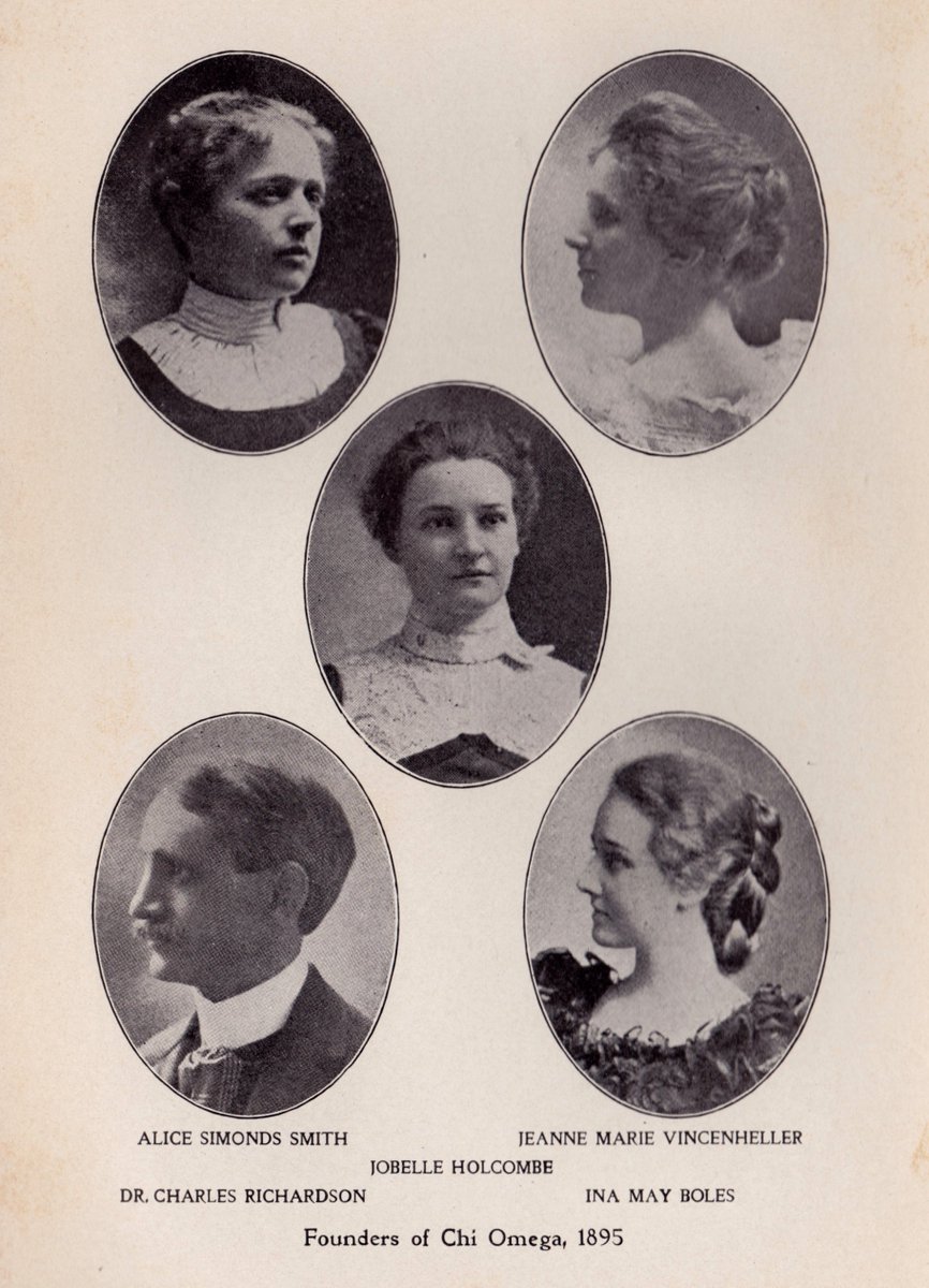 Happy Founders' Day #ChiOmega FUN FACT: Our 5 Founders were never photographed together.