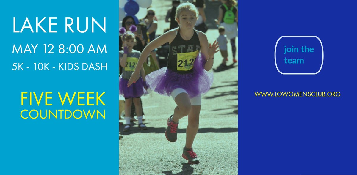 LOLakeRun's tweet image. Joining our team can mean many things. You can run/walk the Lake Run. You can bring your kids to run the Kids Dash. You can enjoy the free offerings of the sponsorship booths at the Family Fun Festival. You can promote your business as a sponsor. We also need volunteers!