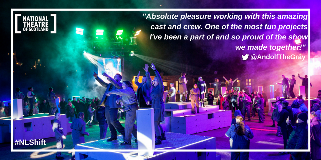 NTSonline's tweet photo. Our fabulous Learn team met and worked with wonderful people from all across North Lanarkshire who helped to create the spectacular final #NLShift performance. Thank you to everyone who got involved and put in a shift! #ThrowbackThursday
(π·| @drewshutterbug) https://t.co/C64TbvjbVI