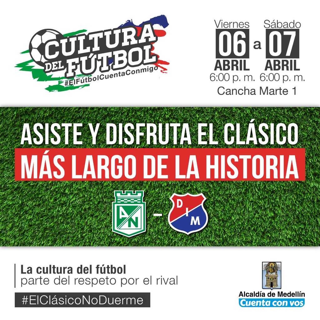 FicoGutierrez's tweet photo. Queremos que, antes del clásico, todos los que vivimos este deporte disfrutemos la fiesta y fomentemos la convivencia y el respeto por el rival. #ElFútbolCuentaConmigo #ElClásicoNoDuerme https://t.co/JlMP8BsXMs