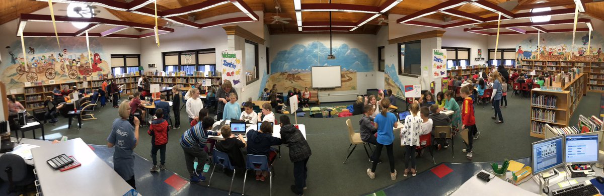 WilderSPS's tweet photo. Super successful tech convention this morning. Thanks @CookTscook for organizing such an incredible learning experience for our students. #WilderRocks https://t.co/JZ9SoCVwy6