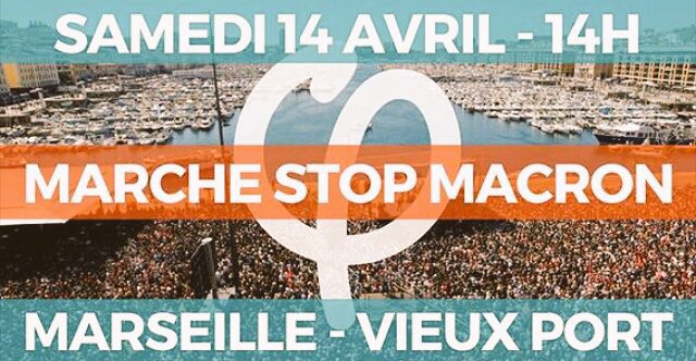 DeboutGauche's tweet photo. Et comme une bonne nouvelle n'arrive pas toute seule, @JLMelenchon et la @FranceInsoumise lancent l'idée d'une marche anti-Macron à Marseille le 14 avril, et une enorme marche de convergence des luttes le #5mai à Paris !

YESSS ! 🤝✅😄 #JesoutienslesCheminots #greveGENERALE https://t.co/qB7nfnaacS