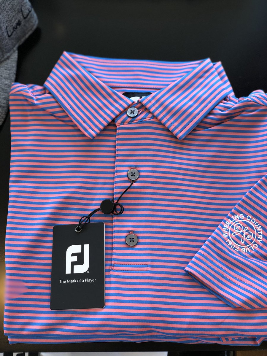 WheelingCC's tweet photo. new @FootJoy shirts have arrived #TheMarkofaPlayer https://t.co/kqvyBwP15Z