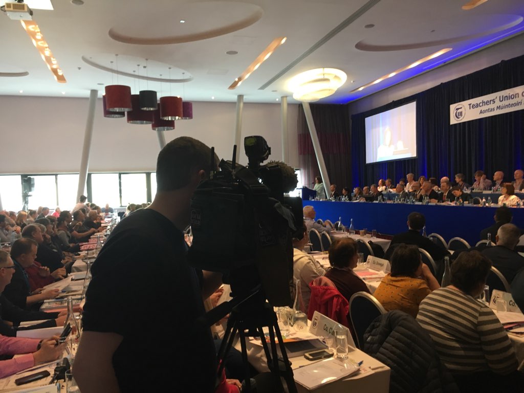 TUIunion's tweet photo. 'They stand before you today asking you to fight for them to be treated equally, asking you to treat them the same as the person they are sitting beside, asking you to finally treat them as they deserve to be treated. ' Joanne Irwin on #EqualPayForEqualWork at #TUI18 https://t.co/t1hISxZIuh
