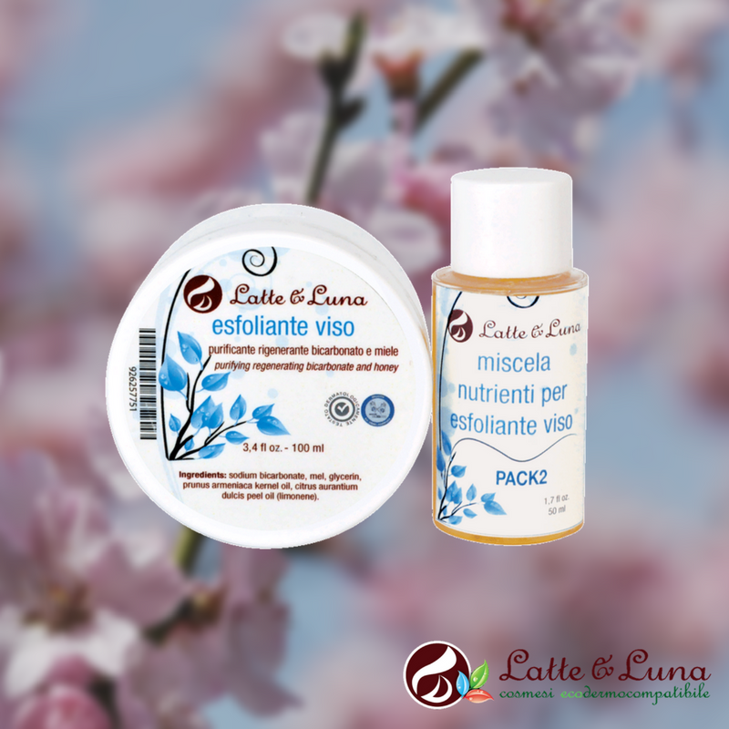 latteeluna's tweet photo. La bassa pressione dell’ultimo periodo vi ha lasciato tracce di impurità sul viso? Dopo la detersione, fate lo #scrub! #EsfolianteViso, a base di miele e bicarbonato, rimuove dolcemente cellule morte e impurità imprigionate nei pori.
#Latteeluna #esfoliazione #puliziaprofonda https://t.co/2Byh6uTUNS
