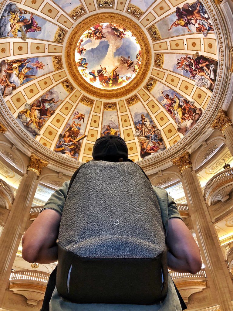 KorinDesign's tweet image. #ClickPackPro #antitheft #parisian #backpacking