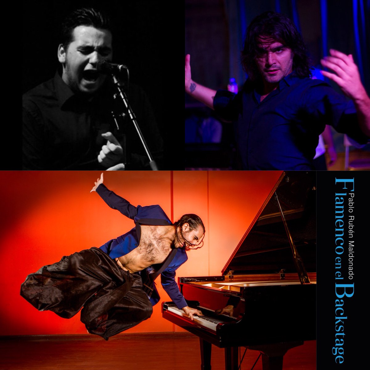 FEEBackstage's tweet photo. Oportunidad tremenda de ver este #sábado 7 en #FlamencoEnElBackstage al bailaor Pol Vaquero y al cantaor @IsmaeldeRosa. Todo un lujo en este formato de @pablormaldonado que para el público es adictivo, ya que se crea una magia absoluta y cautivadora. #Madrid @deflamenco_com https://t.co/QsE0rqeDFz
