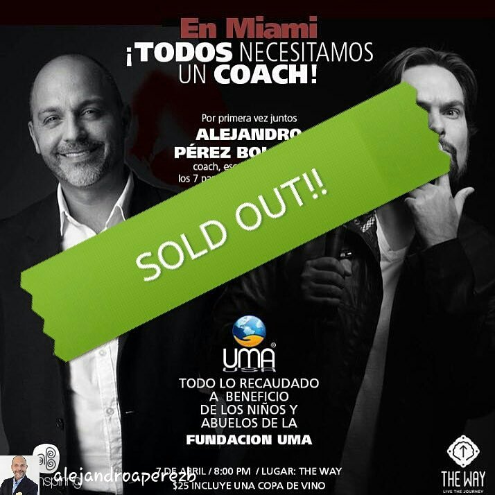Gracias por ese #SOLDOUT!!! 

Si no lograste comprar tu entrada pero aun quieres colaborar, te estaremos esperando este sábado 07 de Abril para recibir donaciones que estarán viajando a #Venezuela 

Gracias totales, feliz día! 👐💙