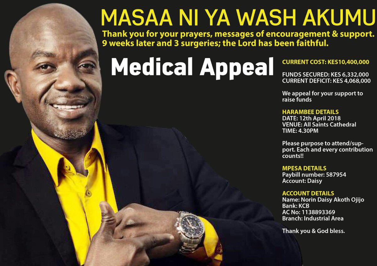 RobertAlai's tweet photo. #InHumanRedHouse My friend Washington Akumu is going through a lot of pain. The pain of staying in the ICU for such a long time is indescribable. 

This pain is worsened by inhuman employer called #RedHousePR https://t.co/txvNOykCz3