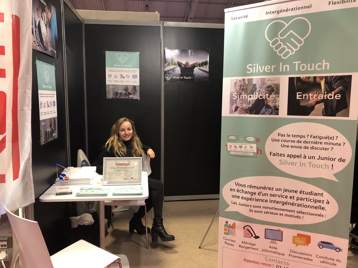 Rdv en F26 pour le #SalonDesSeniors pour des services à la personne #sap #SilverEco #silvereconomy #seniors #FrenchTech