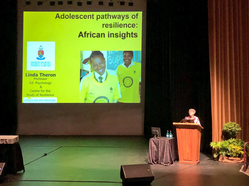 _christiaanb_'s tweet photo. Prof @TheronLinda presenting on #adolescent pathways of #resilience: Sub-Saharan African insights at the #APPC2018 #MyNWU #Potchefstroom https://t.co/fzOnrOoTsZ