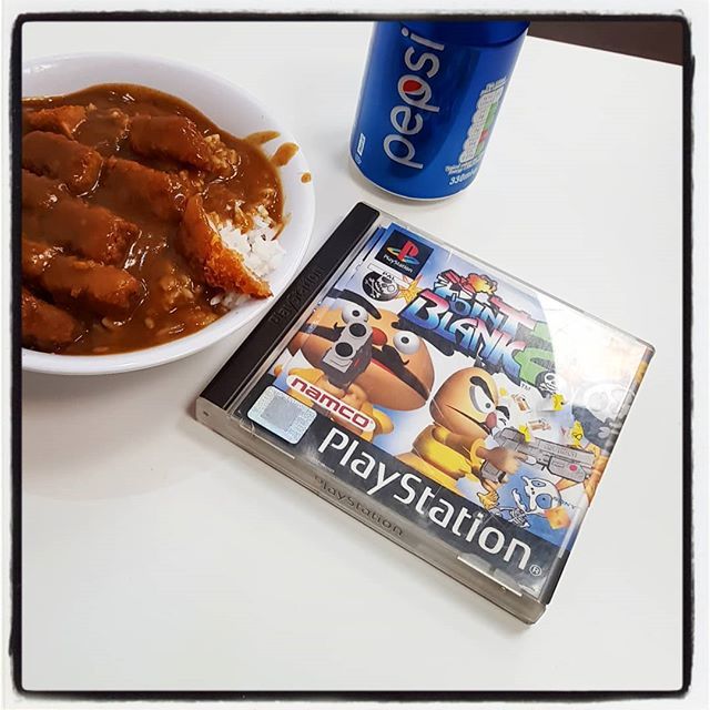 Retrob8's tweet photo. #KatsuCurry and #PointBlank2 lunchtime pickup https://t.co/AMfP22wGcq https://t.co/5EAWitkV05