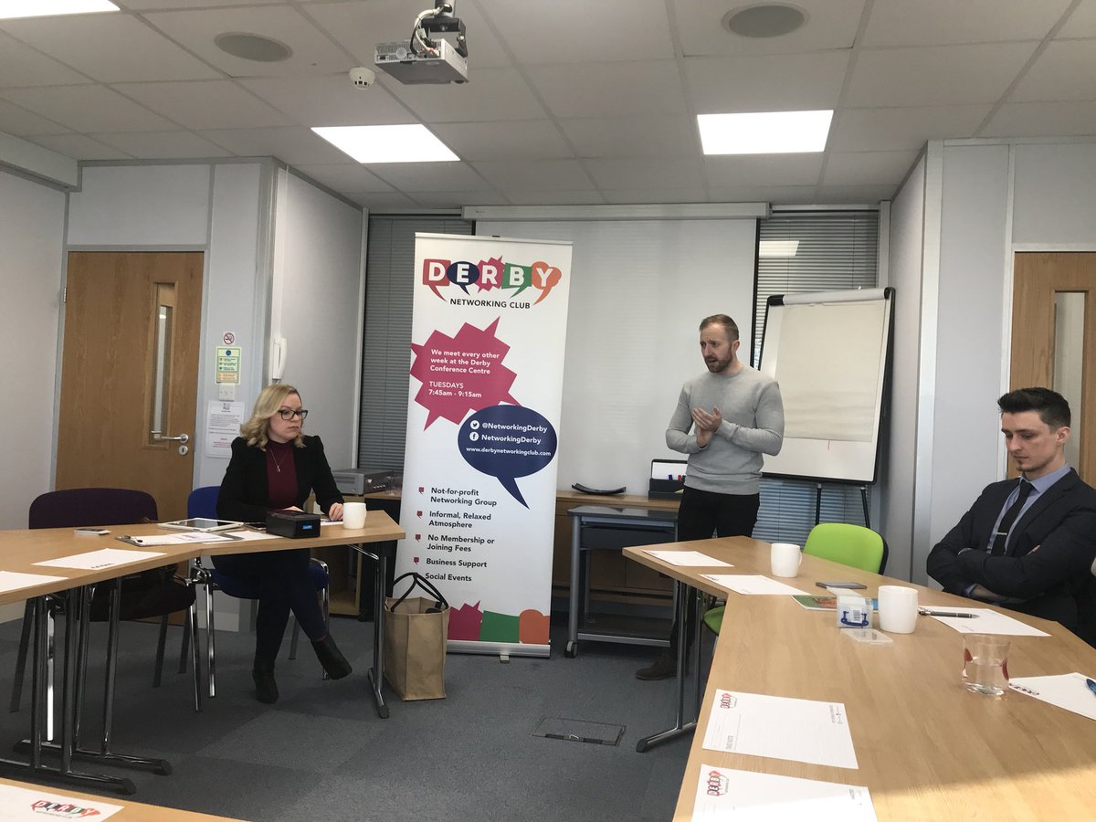 Had such a lovely welcome and felt immediately at home along with picking up some great tips on closing the gap between work and pleasure. Thank you Mark and Laura <a href="/NetworkingDerby/">DerbyNetworkingClub</a> @