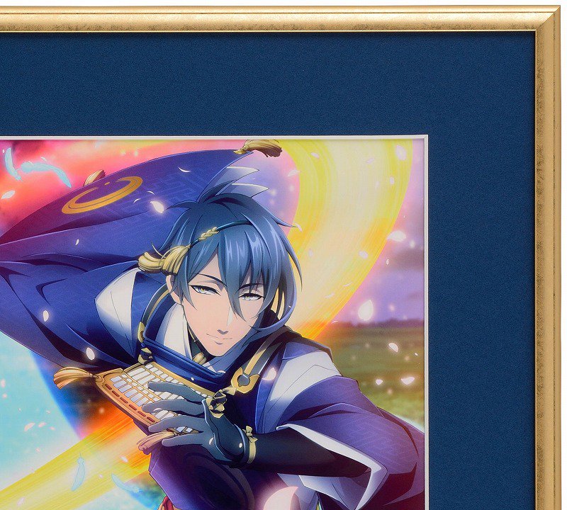 CG-i 『活撃 刀剣乱舞』鶴丸国永 / 三日月宗近 の出力と額装の