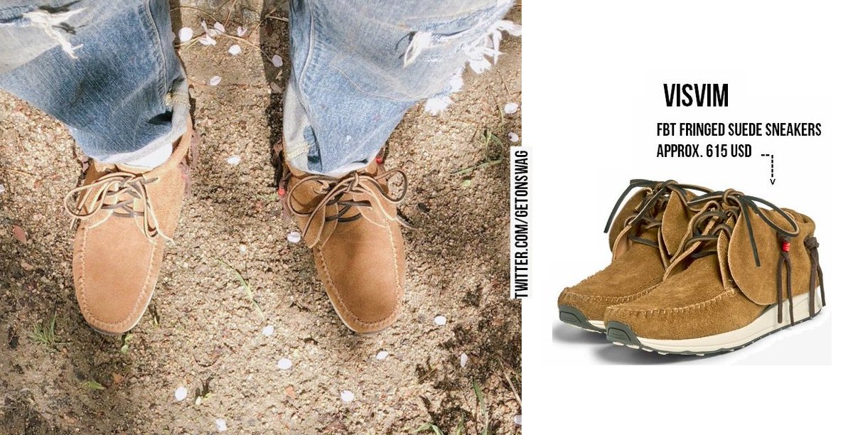 靴 visvim FBT Fringed Suede Sneakers VISVIM（ビズビム）の「visvim FBT Fringed Suede Sneakers