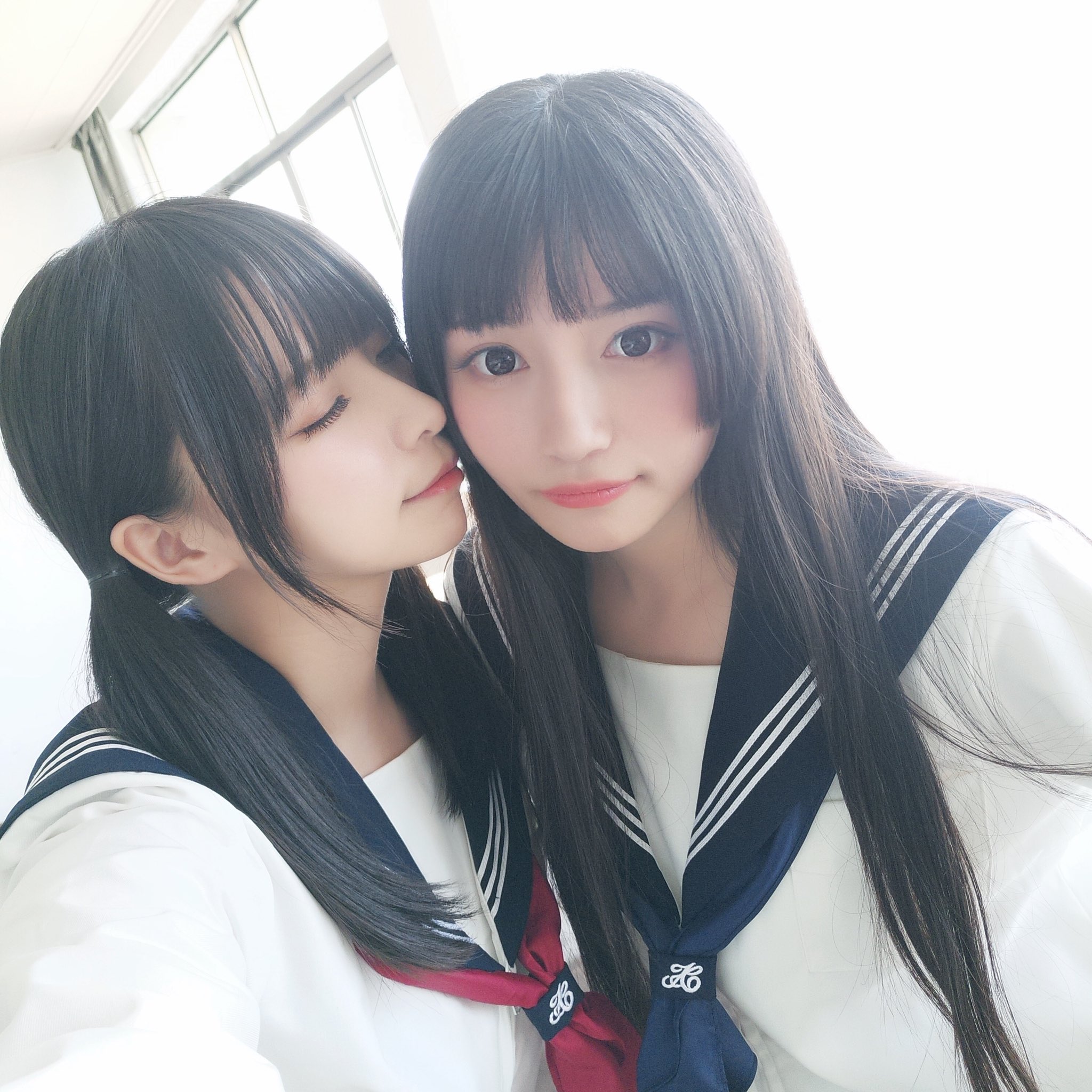 贤儿sherry on Twitter: "ツインテールと姫カット(ღゝ ╹)ノ♡…