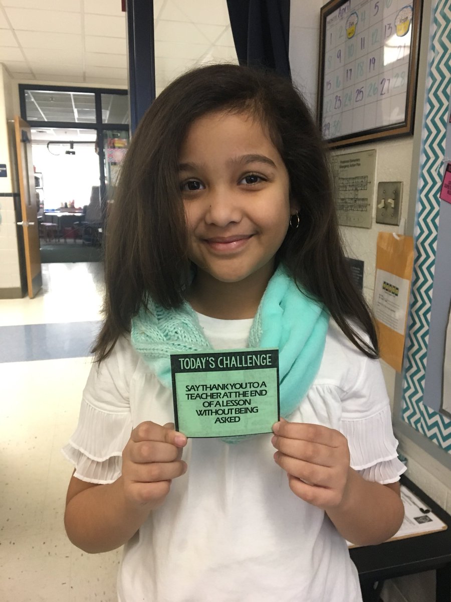 MrsZukPNB's tweet photo. The Kindness Challenge Day 27: Say thank you to a teacher at the end of a lesson without being asked. https://t.co/i2ZF4Flqus