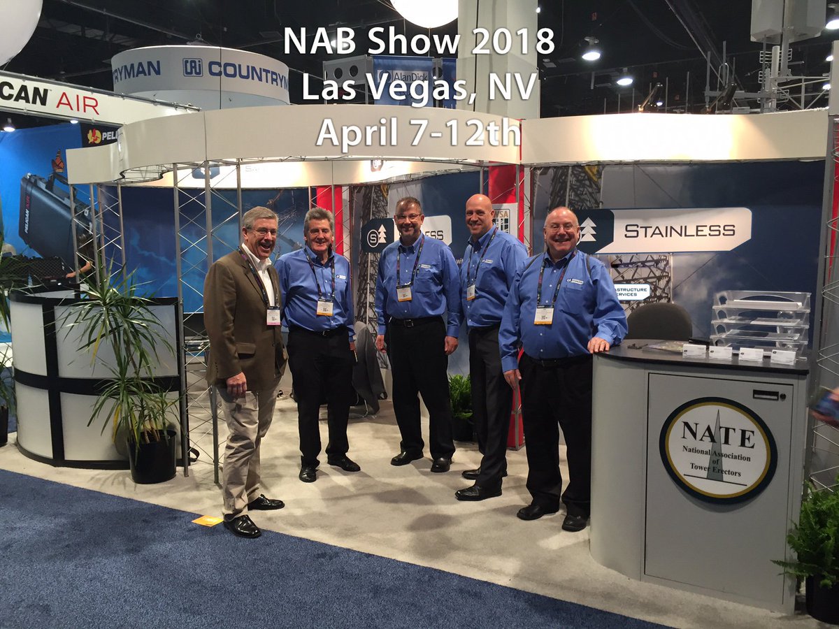 predictant_io's tweet photo. Our broadcast division, Stainless, will be at the @NABShow next week in Vegas. Come visit us at booth C1505 in the Central Hall! #broadcasttowers #spectrumrepack #NABShow2018 https://t.co/IGqKg1OJ2n
