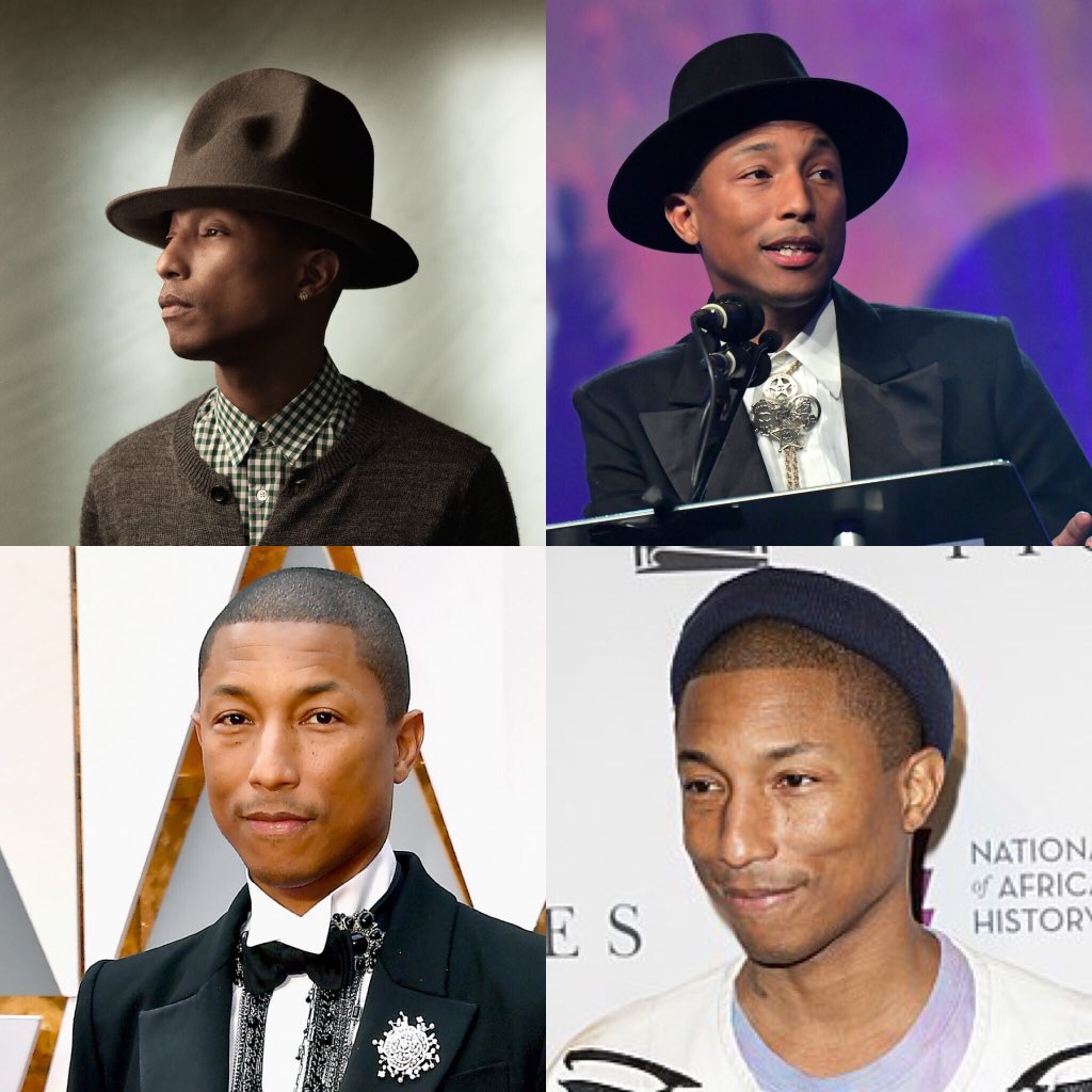 Happy 45 birthday to Pharrell Williams. Hope that he has a wonderful birthday.     