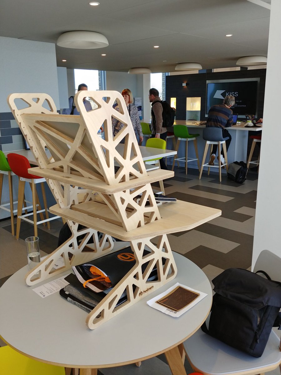 Coworking today at the very nice 
@GTMiltonKeynes and instilling the virtues of standing and working