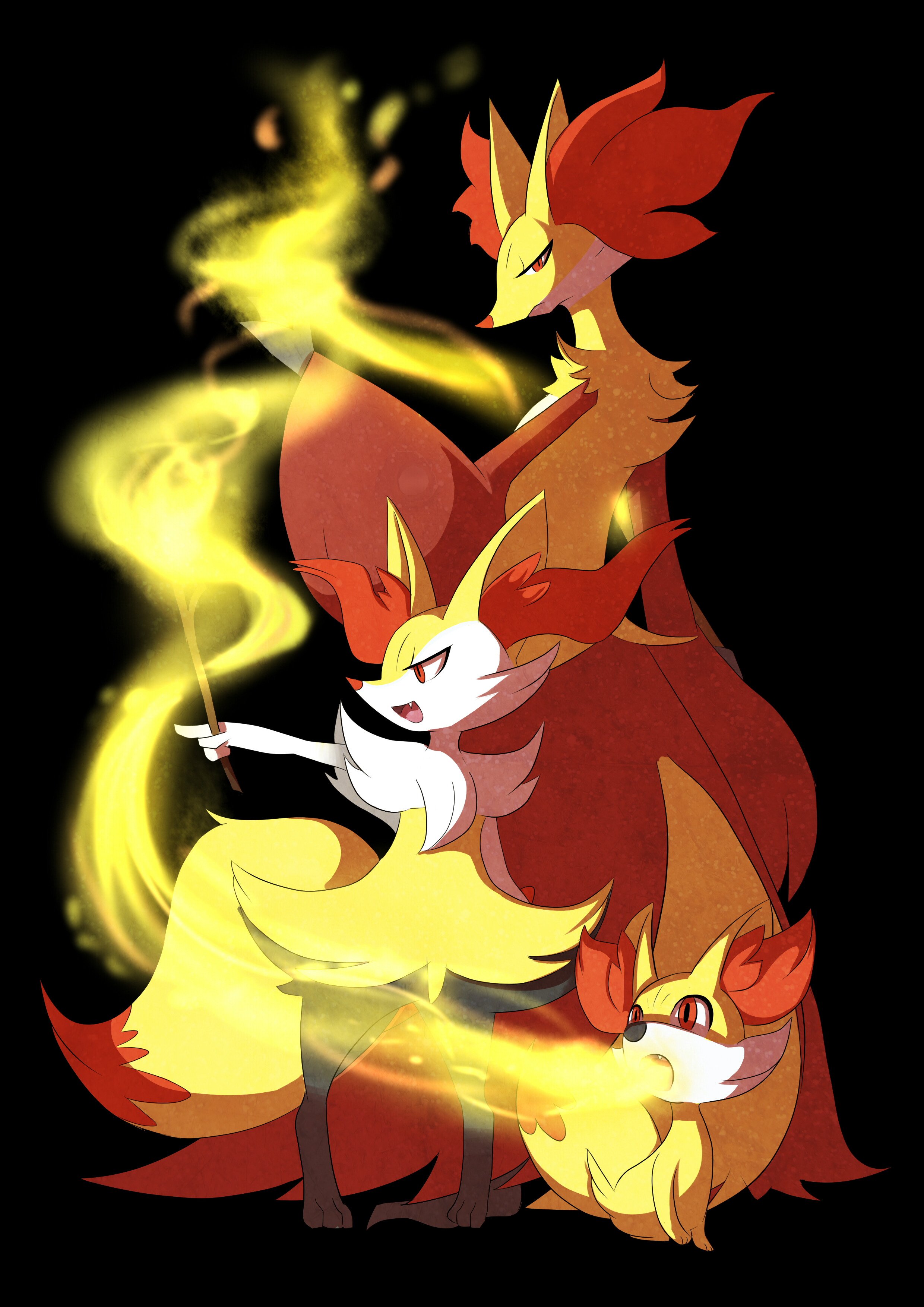 🌟yami11arts🌙 #comic Barcelona F2 on Twitter: "Fennekin day #フォッコの日 #フォッコ  #pokemon #fennekin #braixen #delphox https://t.co/cmRu9kpCJ9" / Twitter