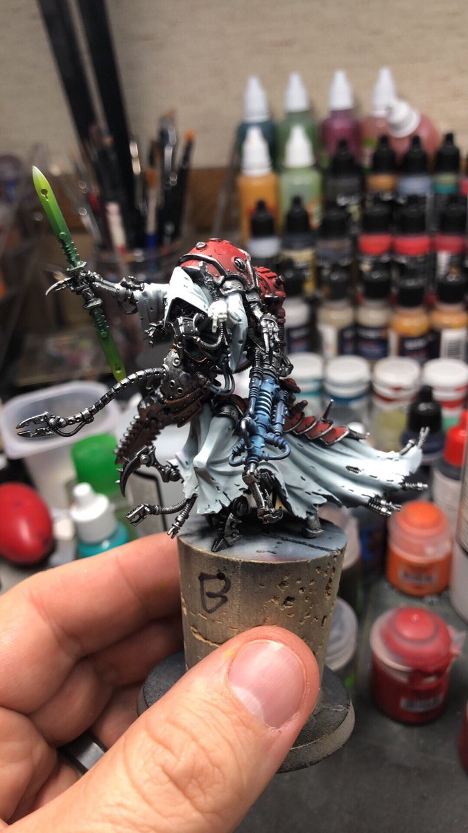 rdilgart's tweet image. WIP of arch Magos B.0.B.