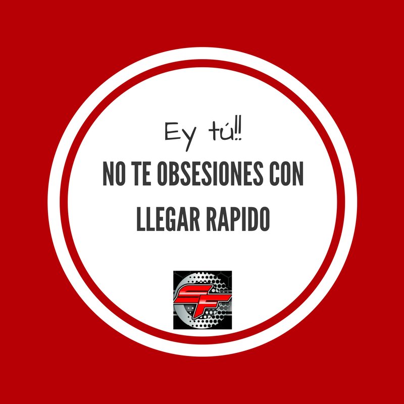 SUPERFRENOSCA's tweet photo. No te obsesiones con llegar rapido. Mas vale ser precavido y salir antes de tiempo. #SeguridadVial #SuperFrenos #frases #Cabudare https://t.co/LGac33G8jR