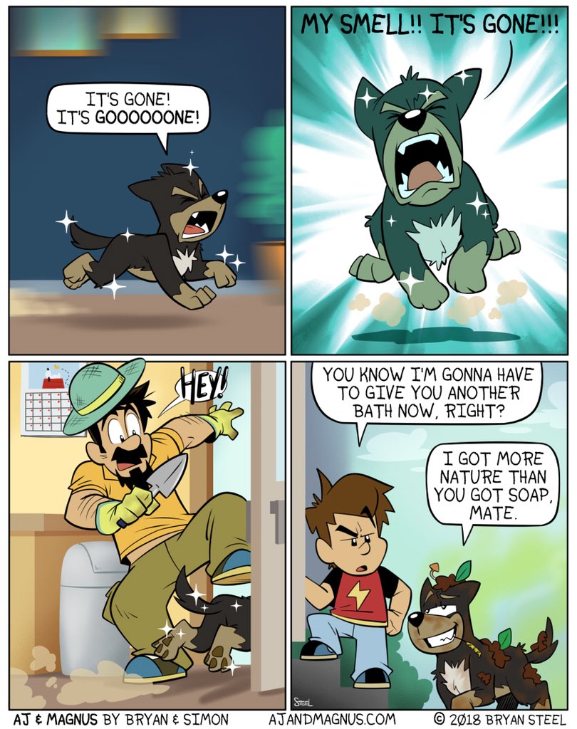 Clean #ajandmagnus #comics #lgbtq #family #funny, image size:810x1024