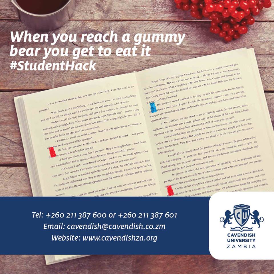 CavendishUniver's tweet image. This should make books more fun to read, right? #StudentHack