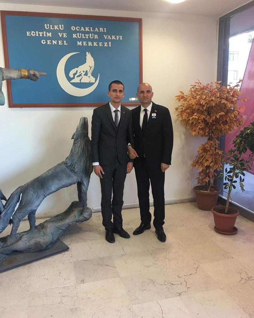 Ülkü Ocakları İl Başkanımız Sn Sebahattin Gündüz Ülkü Ocakları Genel Başkanımız Sn Olcay Kılavuz Bey'i ziyaret ederek emir ve talimatlarını aldı. Her daim başkanımızın yanındayız. 
#giresunocak <a href="/OlcayKilavuz/">Olcay Kılavuz 🇹🇷</a>  <a href="/sbhttngndz28/">Sebahattin Gündüz</a>