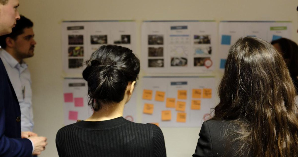 haskoning's tweet photo. How can we continue to #EnhanceSocietyTogether in the future? Eighty graduates and young professionals are joining us in a time machine workshop during the #NextGenerationEvent.
#cocreation #innovation https://t.co/kstFRn2ss7